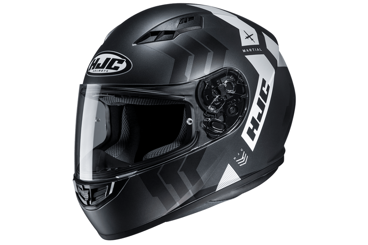 CASCO HJC CS15 MARTIAL MC5SF NEGRO GRIS1
