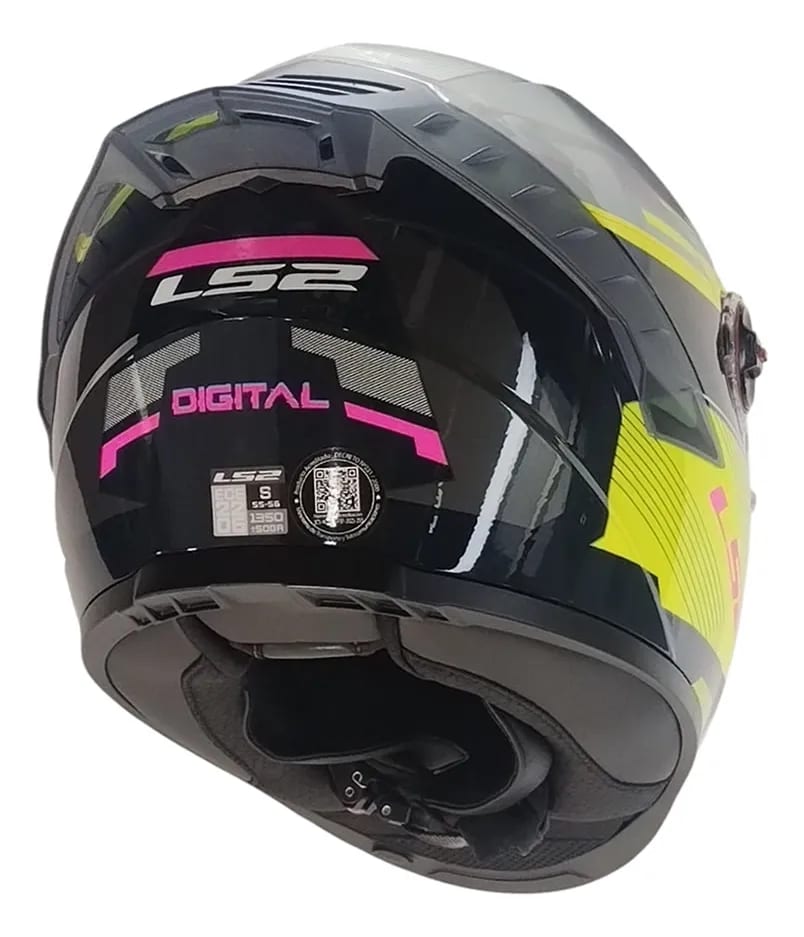 CASCO LS2 FF816 COSMOS DIGITAL HI-VIS YELLOW GREY PINK2
