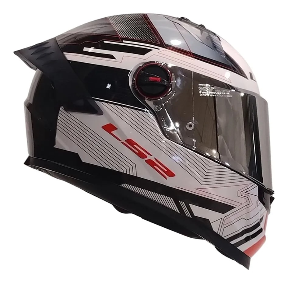 CASCO LS2 FF816 COSMOS DIGITAL BCO NG ROJO MICA SILVER4