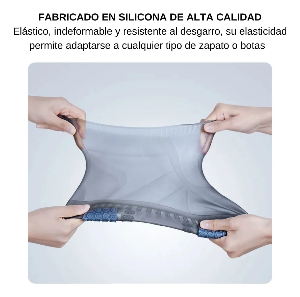 CUBRE CALZADO SILICONA COD. V712