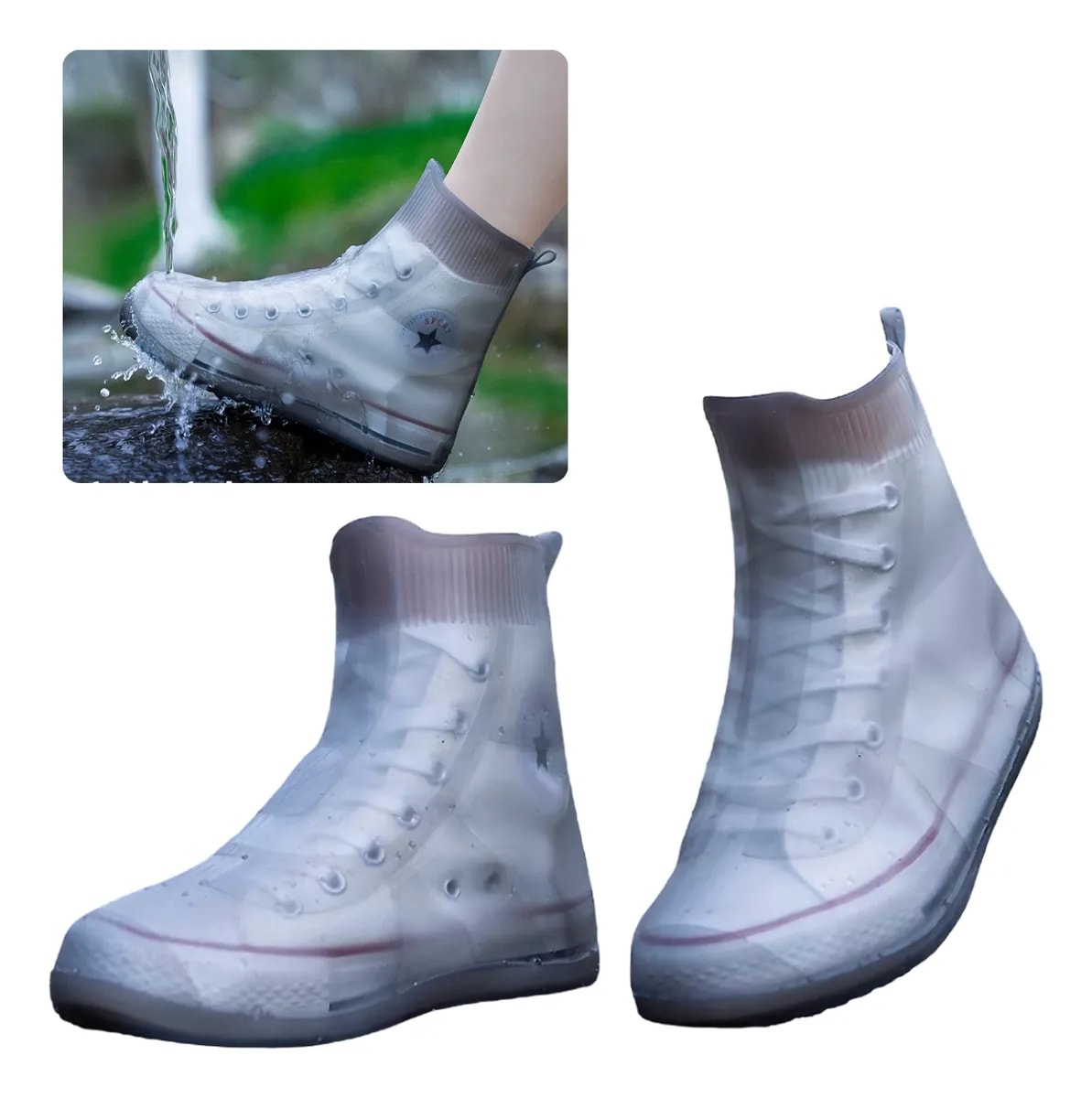 CUBRE CALZADO SILICONA COD. V711