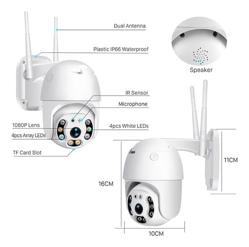 CAMARA DE EXTERIOR IP66 YOOSEE MODYO82
