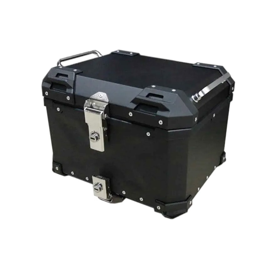 MALETA TOP CASE ALUMINIO E-70 NEGRA1