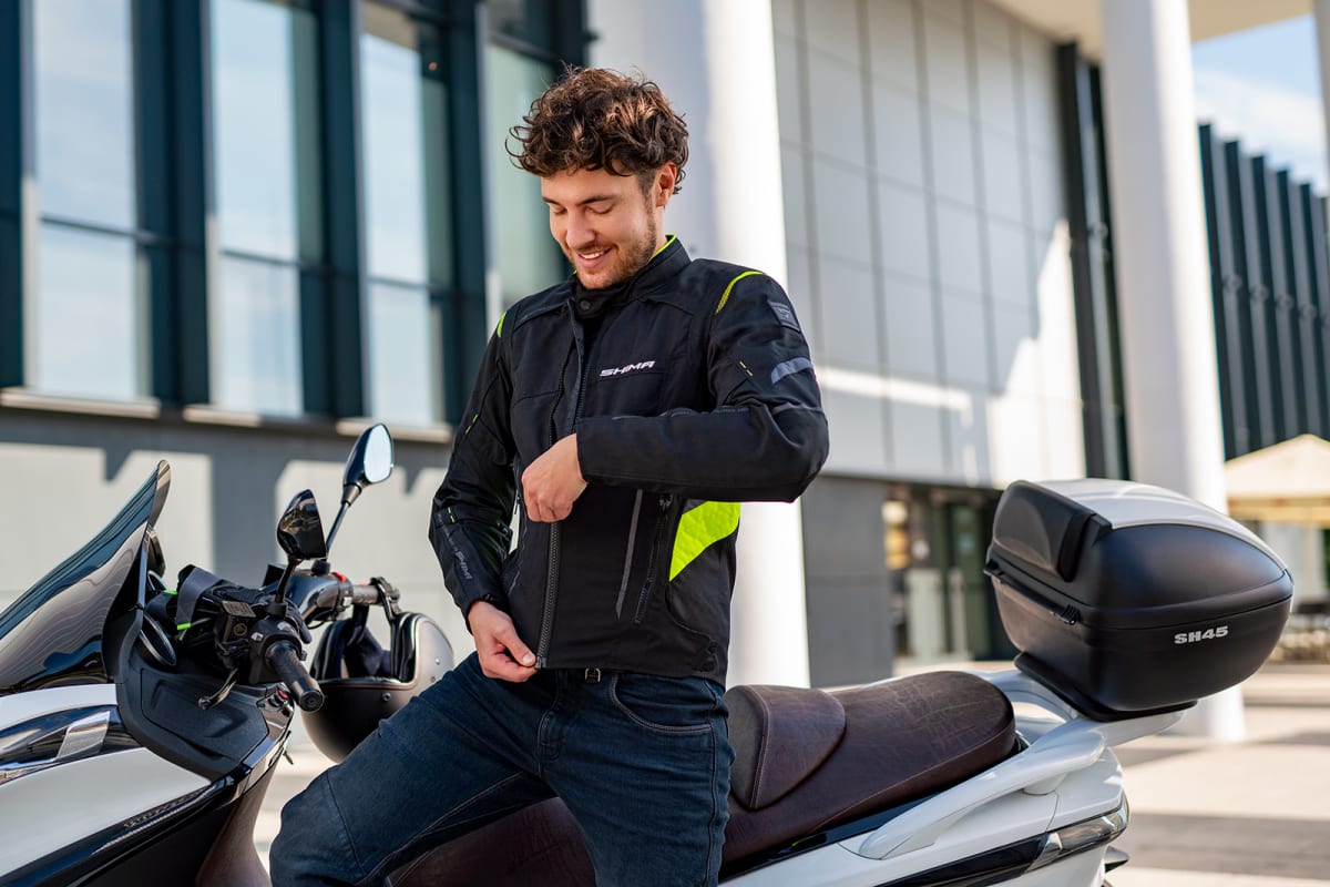 CHAQUETA SHIMA RUSH 2.0 HOMBRE FLUO3