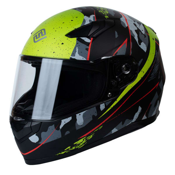 CASCO FASEED 816 DYH MATE NEGRO AMARILLO1