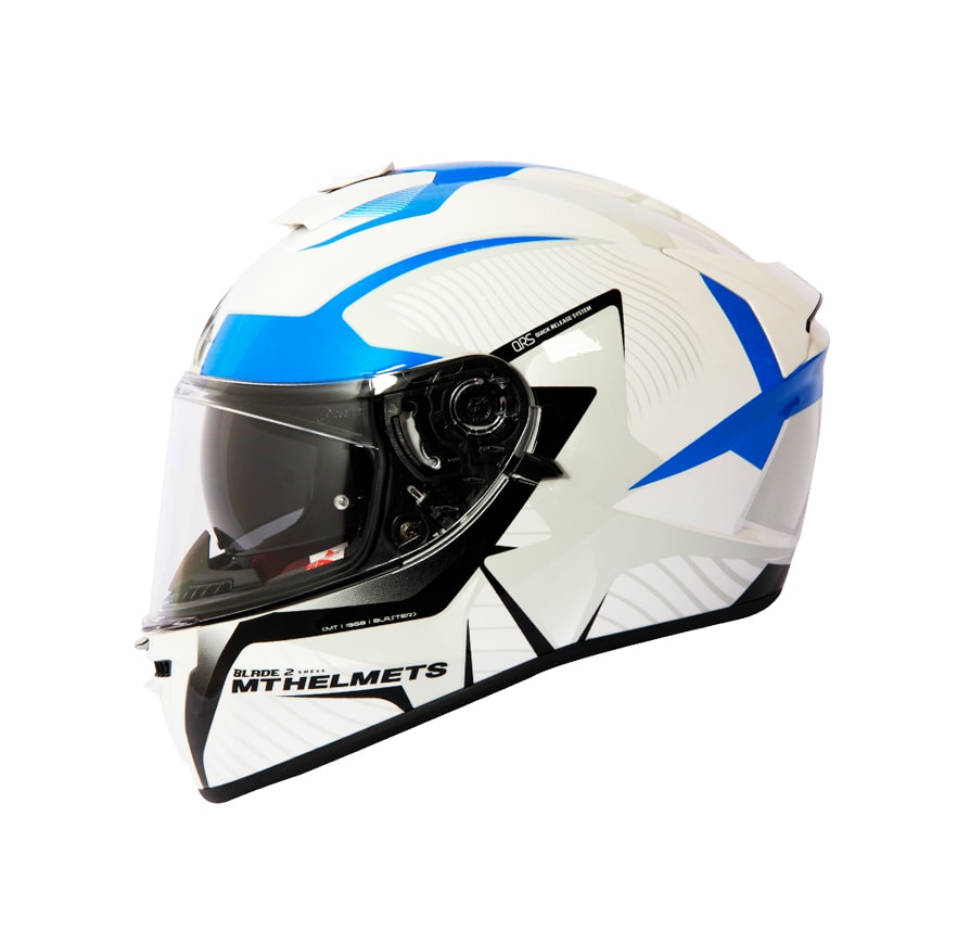 CASCO MT BLADE 2 SV BLASTER E3 BLANCO/AZUL1