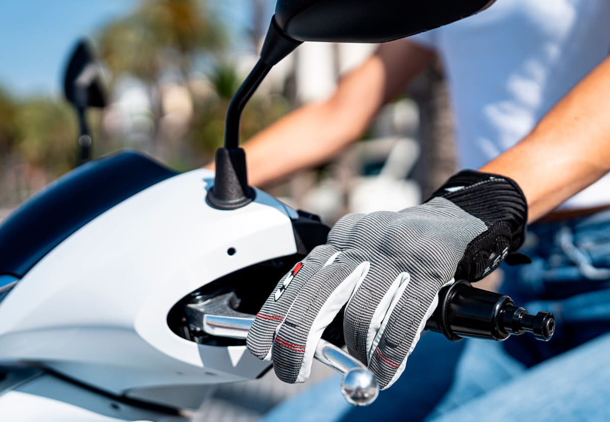 GUANTE LS2 DART II GRIS PERLA MUJER2