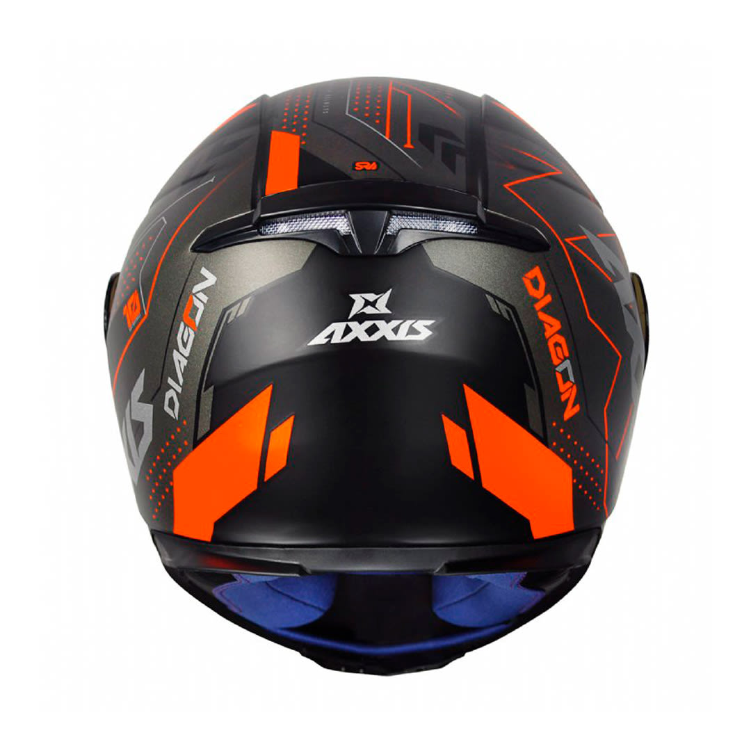 CASCO AXXIS EAGLE SV DIAGON B4 NARANJO5