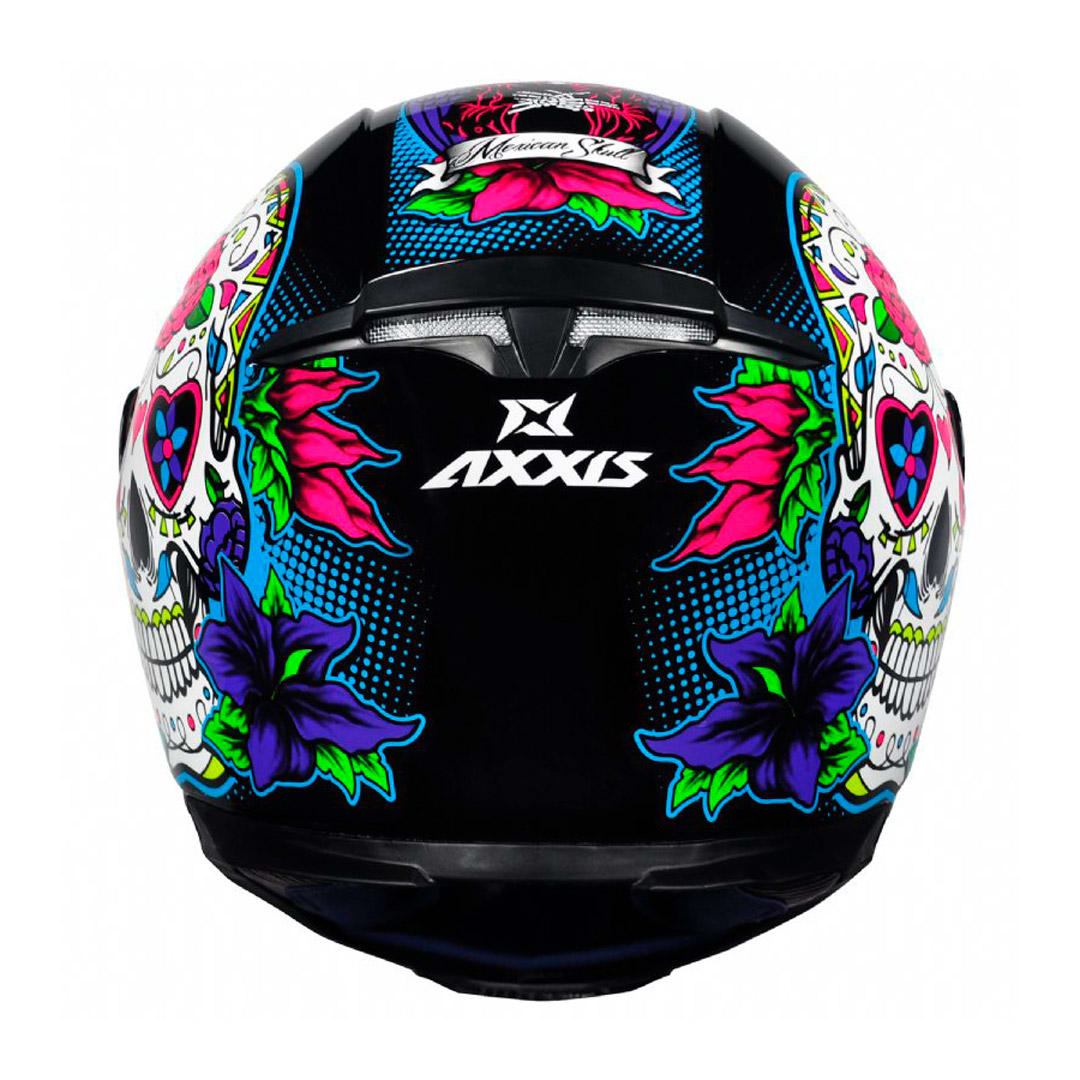 CASCO AXXIS EAGLE SV MEXICAN SKULL A1 NEGRO5