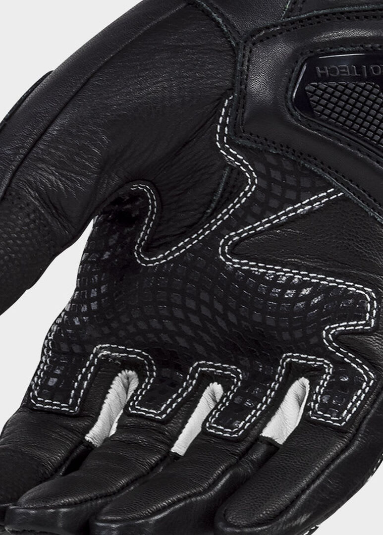 GUANTE LS2 SPARK II CUERO NEGRO ROJO HOMBRE3