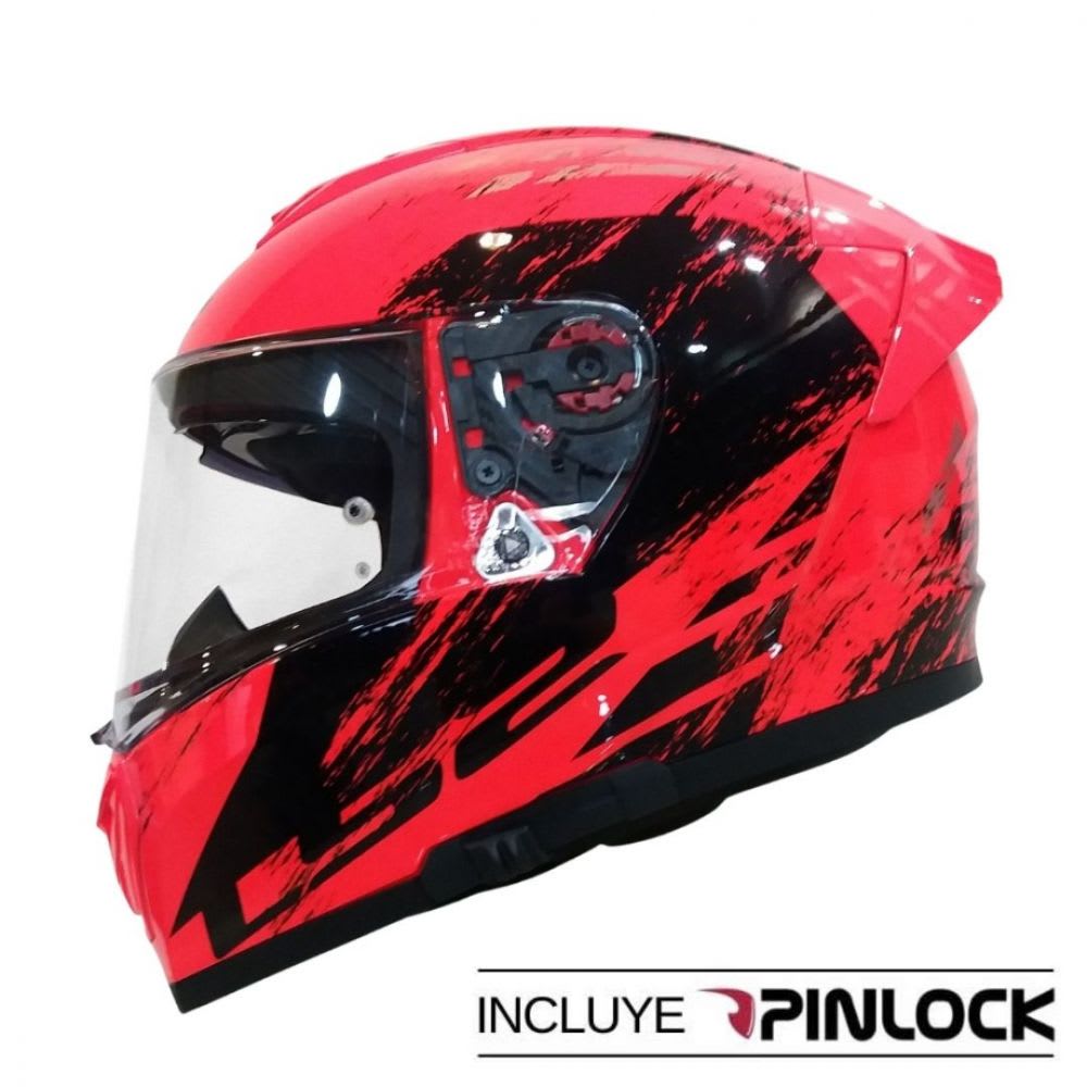 CASCO LS2 FF 390 BREAKER SWAT NEG NARAN FLUOR1