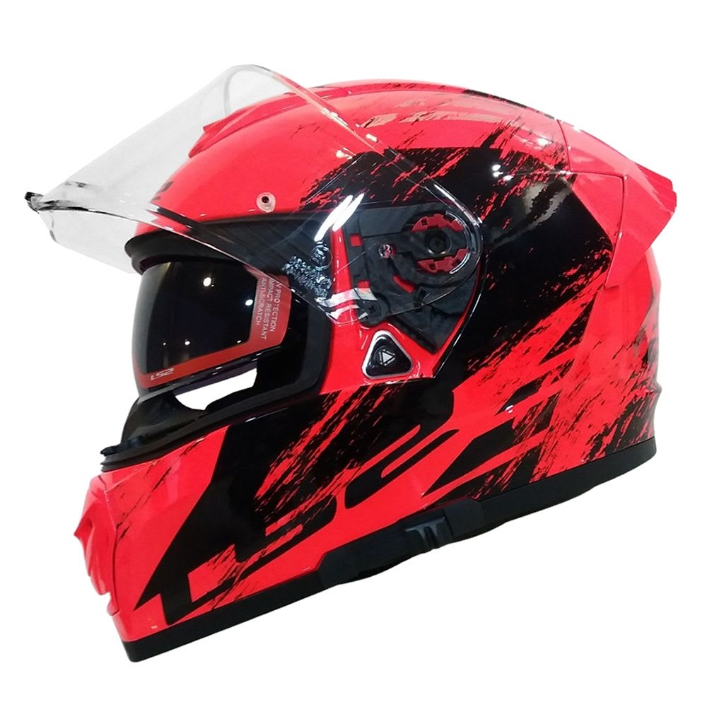 CASCO LS2 FF 390 BREAKER SWAT NEG NARAN FLUOR3