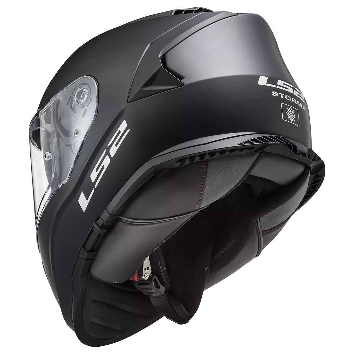 CASCO LS2 FF800 STORM NEGRO MATE5