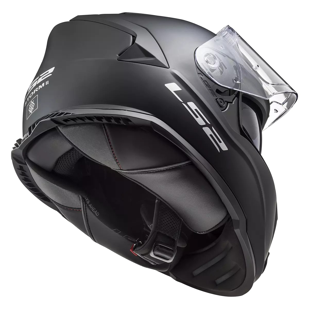 CASCO LS2 FF800 STORM NEGRO MATE6