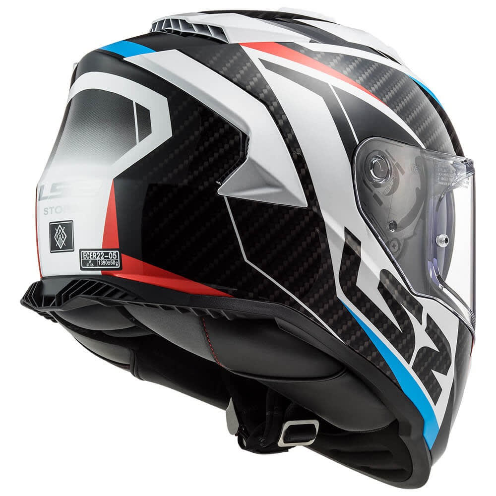CASCO LS2 FF 800STORM RACER BLUE RED6
