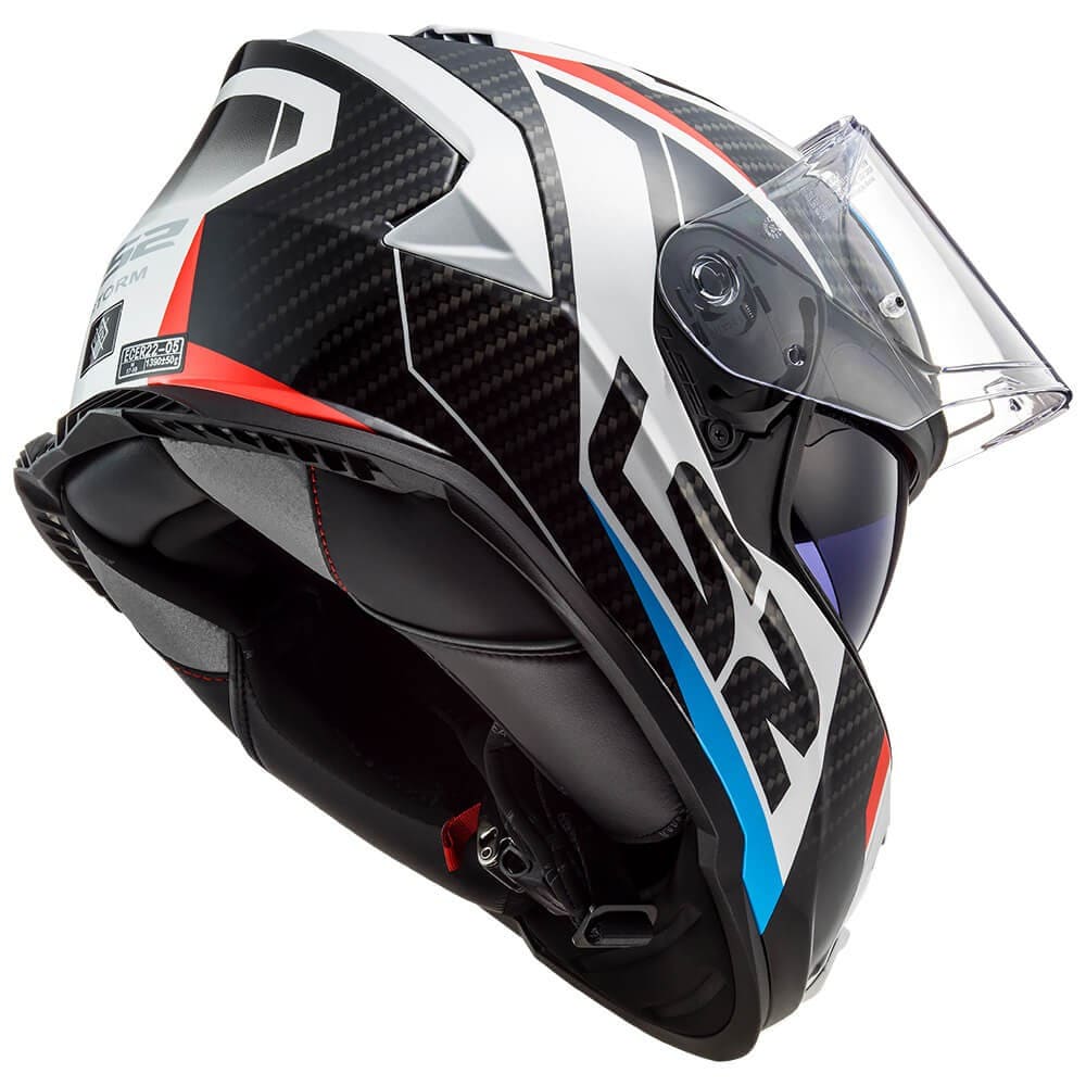 CASCO LS2 FF 800STORM RACER BLUE RED2