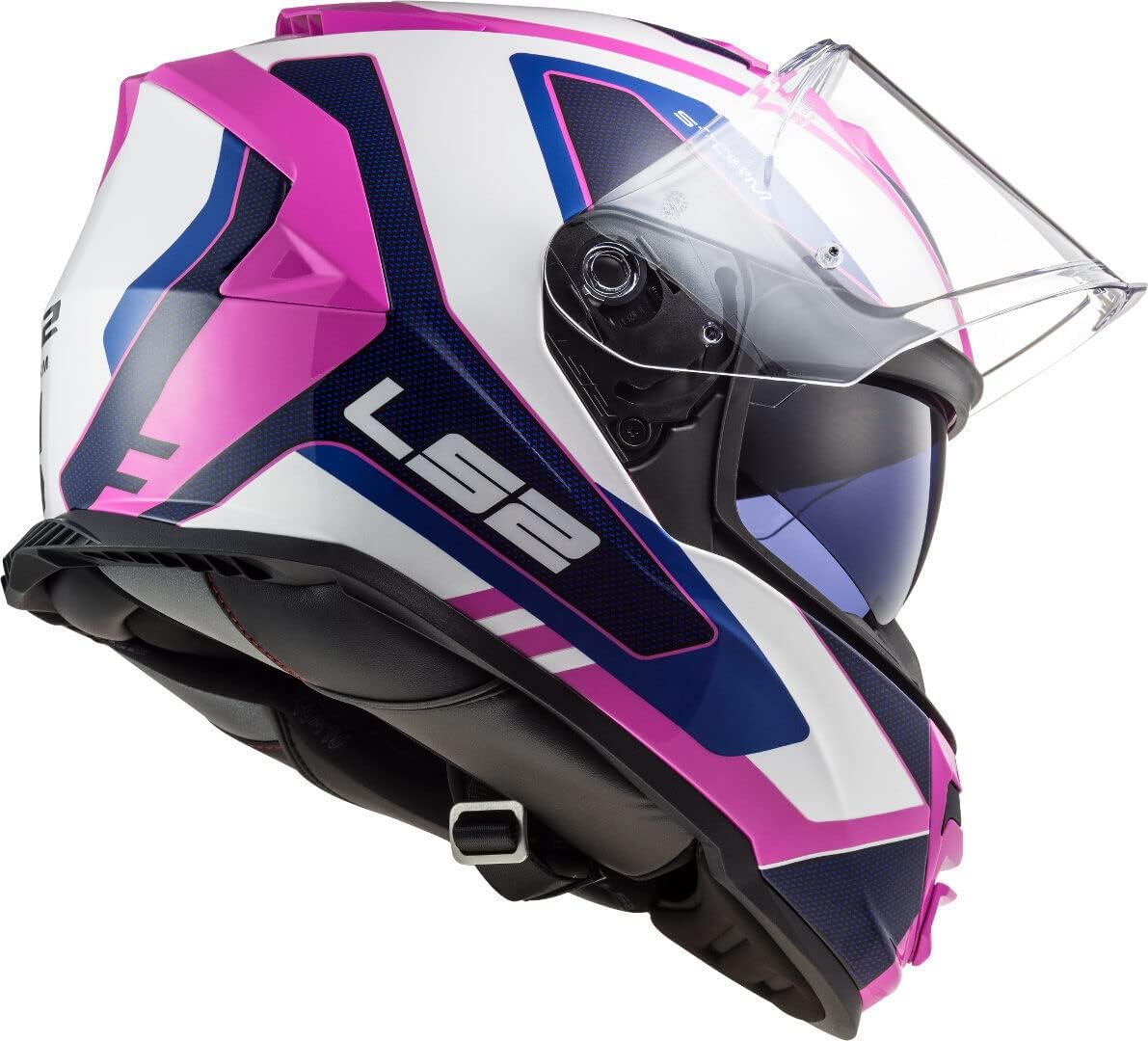 CASCO LS2 FF800 STORM TECHY WHITE PINK6