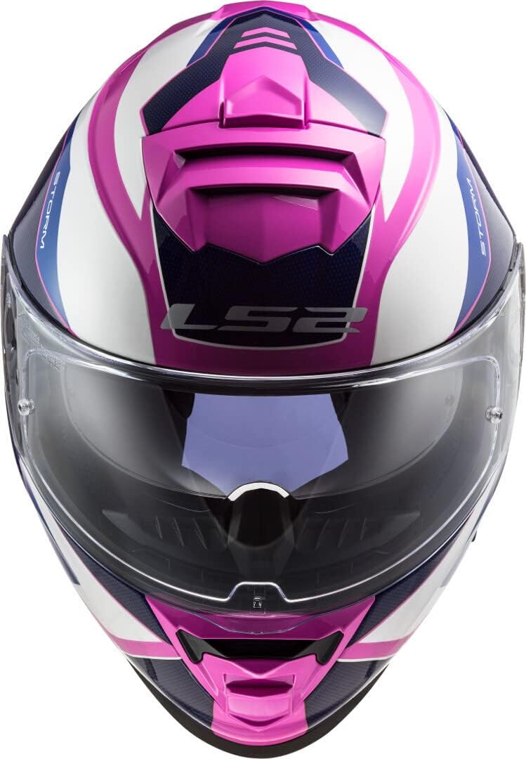 CASCO LS2 FF800 STORM TECHY WHITE PINK4