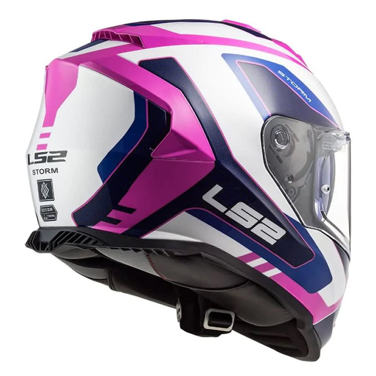 CASCO LS2 FF800 STORM II TECHY BLANCO ROSA2