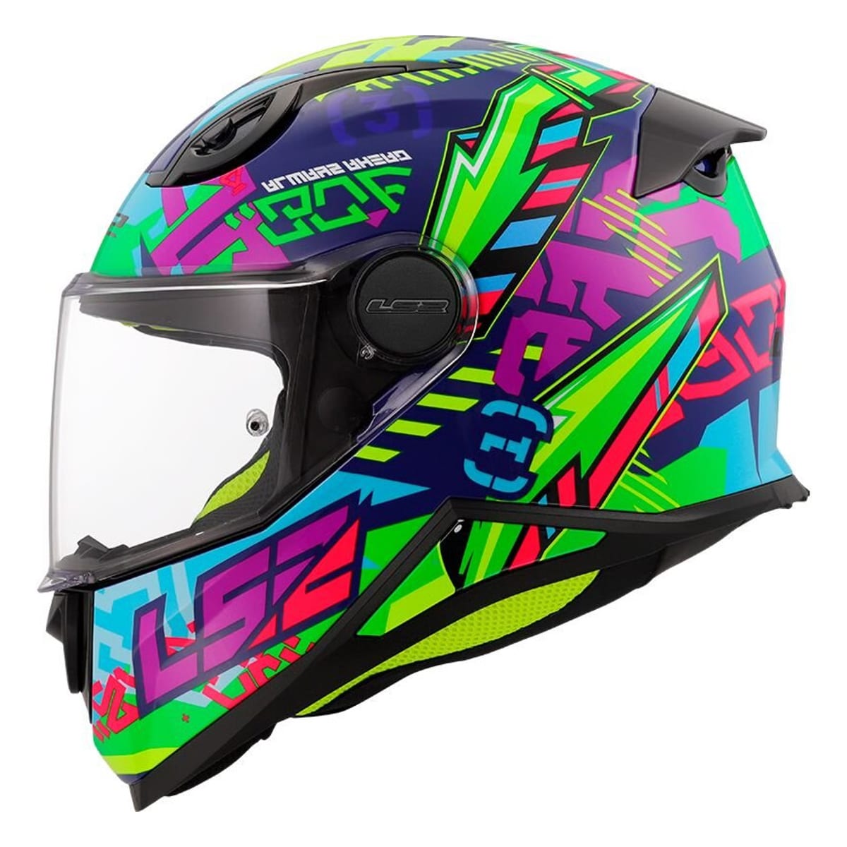 CASCO LS2 FF812 KIDS SVENT AZUL VERDE1