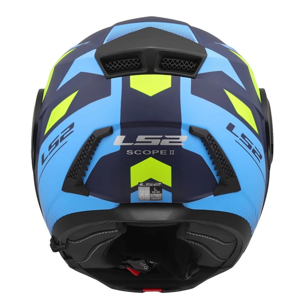 CASCO LS2 FF902 SCOPE II DURIA AZUL AMARILLO MATE6