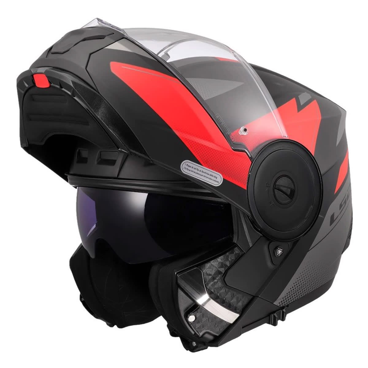 CASCO LS2 FF902 SCOPE II DURIA NEGRO ROJO MATE2