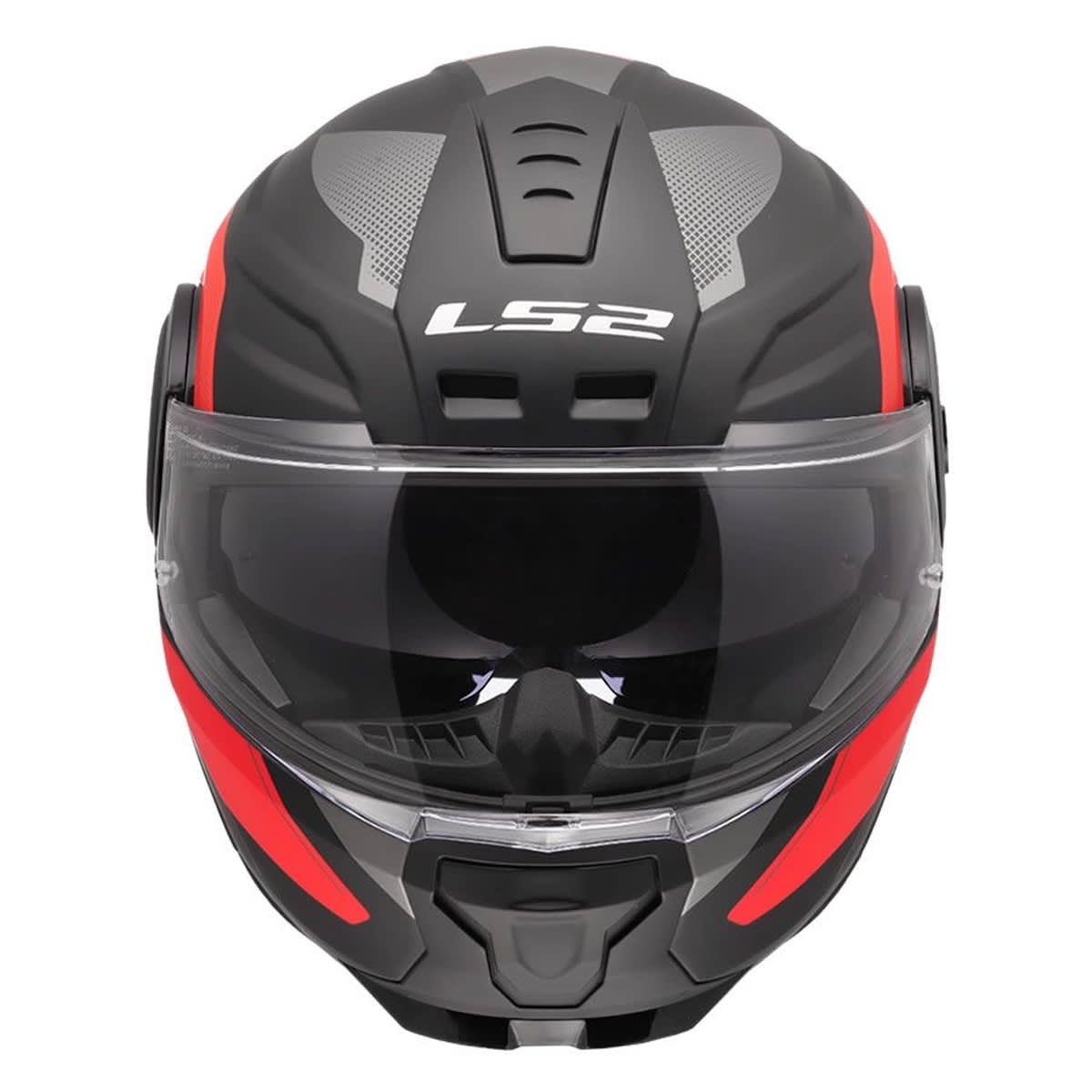 CASCO LS2 FF902 SCOPE II DURIA NEGRO ROJO MATE5
