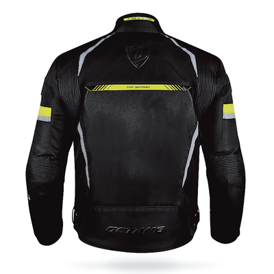 CHAQUETA OCTANE AIR SPARK NEGRO/AMARILLO FLUOR2