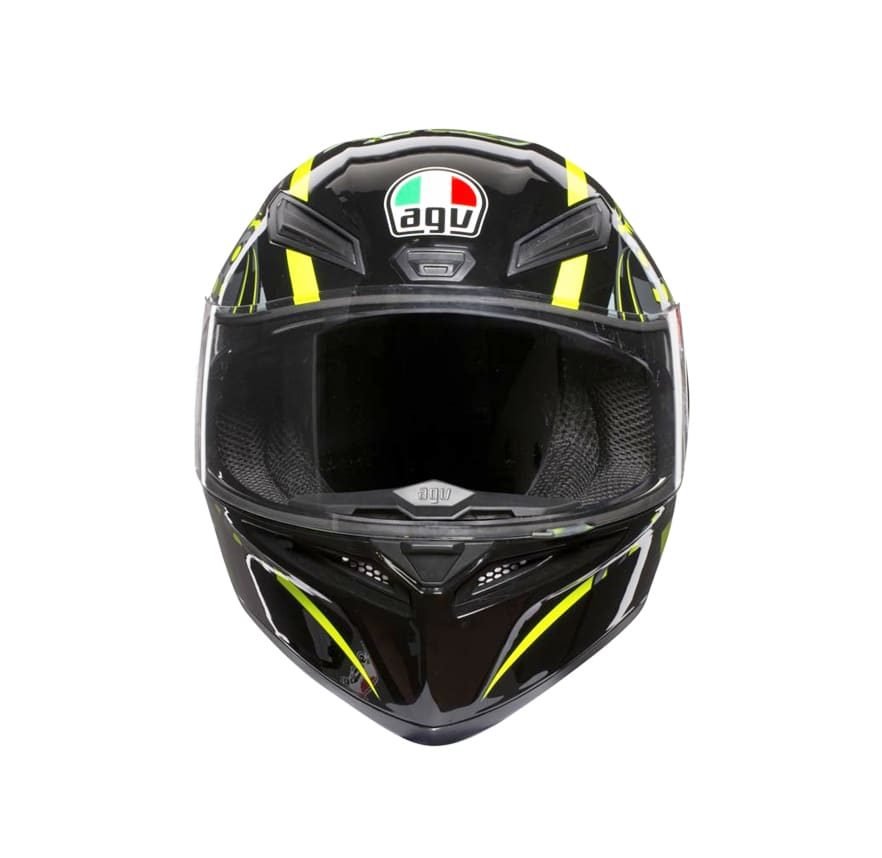 CASCO AGV K1 FLAVUM 46 ROSSI2
