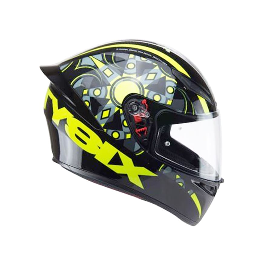 CASCO AGV K1 FLAVUM 46 ROSSI3