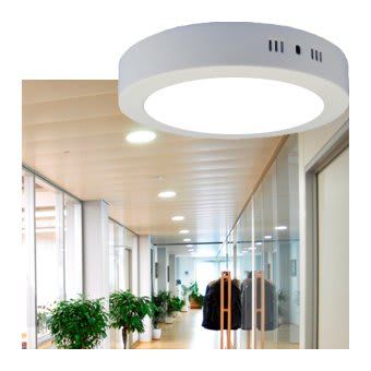 1606666 FOCO LED REDONDO SOBREPUESTO 18W (30)3