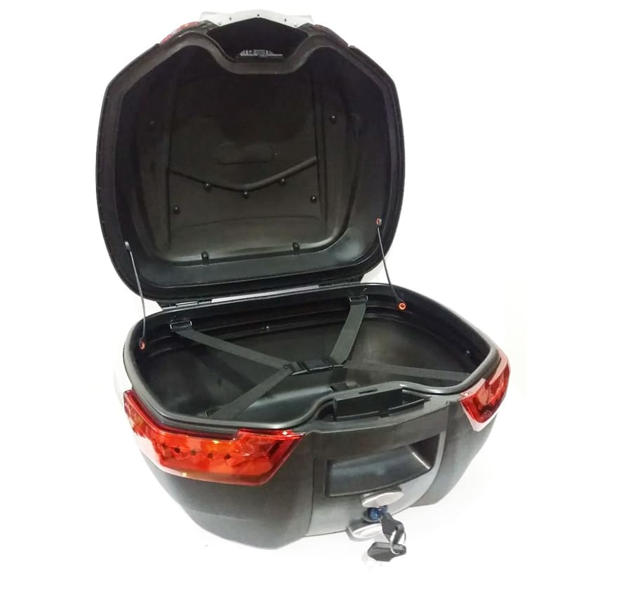 MALETA TOP CASE REX E-62 DE 38 LITROS NEG/GRIS3