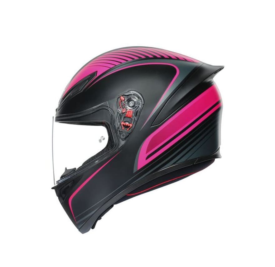 CASCO AGV K1 WARMUP FUCSIA MATT1