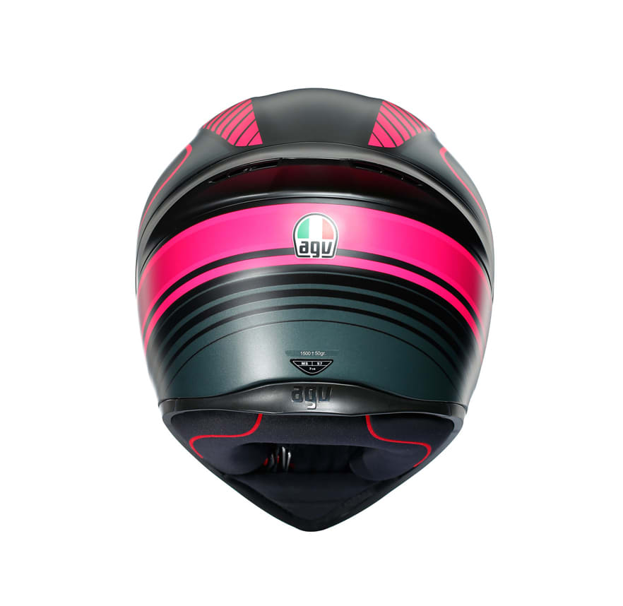 CASCO AGV K1 WARMUP FUCSIA MATT4