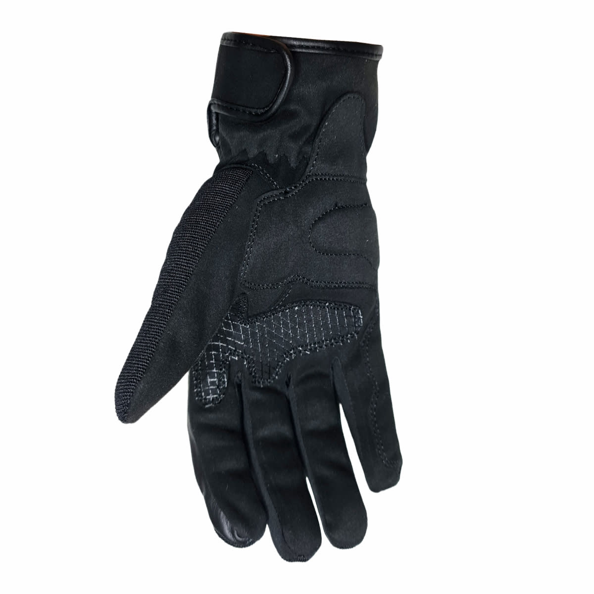 GUANTES CUERO KMZ RAPTOR II FULL NEGRO2