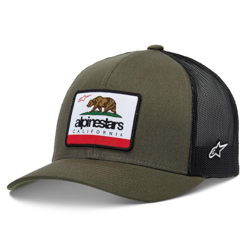 ALPINESTARS GORRO CALI 2.0 VERDE1