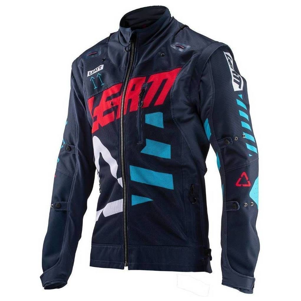 CHAQUETA LEATT GPX 4.5 X-FLOW AZUL2
