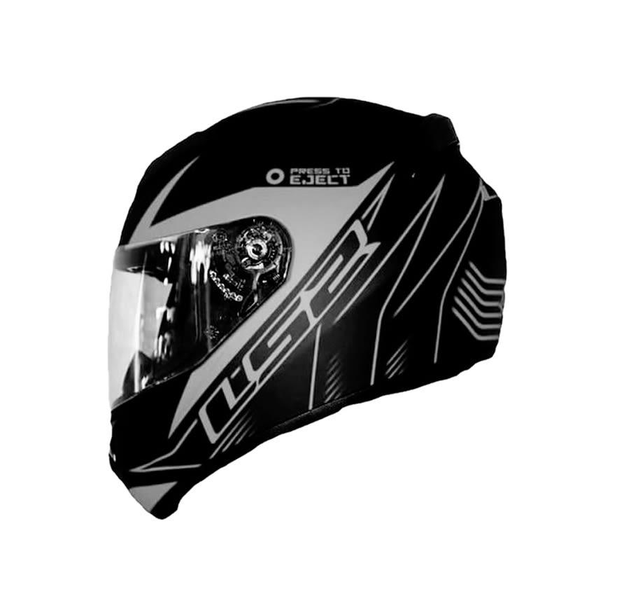 CASCO LS2 FF 352 LIGHTER NEGRO GRIS1