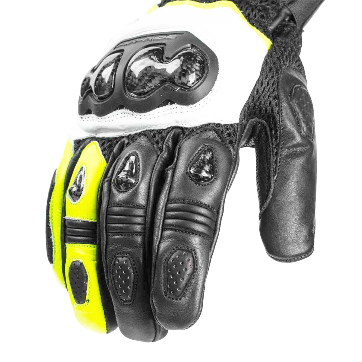 GUANTE ARMAD AIR MESH NEGRO/BCO/AMAR5