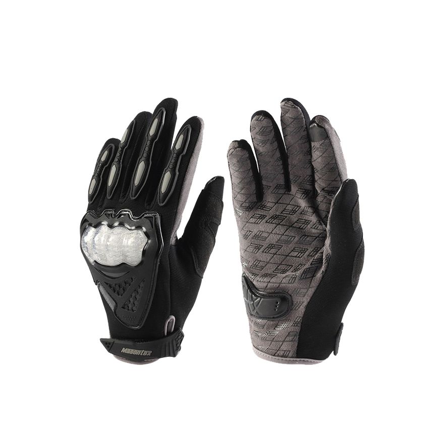 GUANTE NEGRO GRIS MR-0341