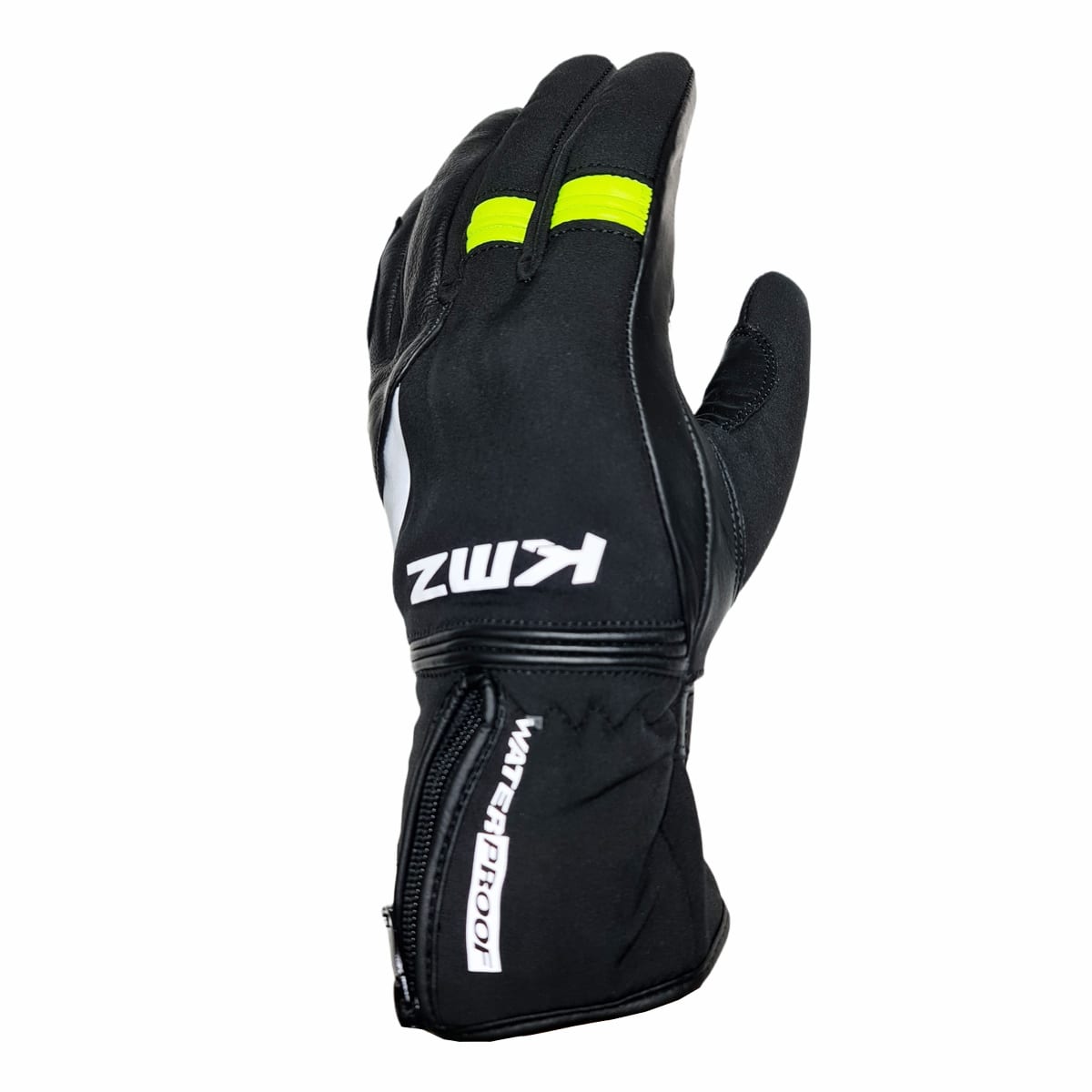 GUANTE KMZ INVIERNO NEGRO/AMARILLO1