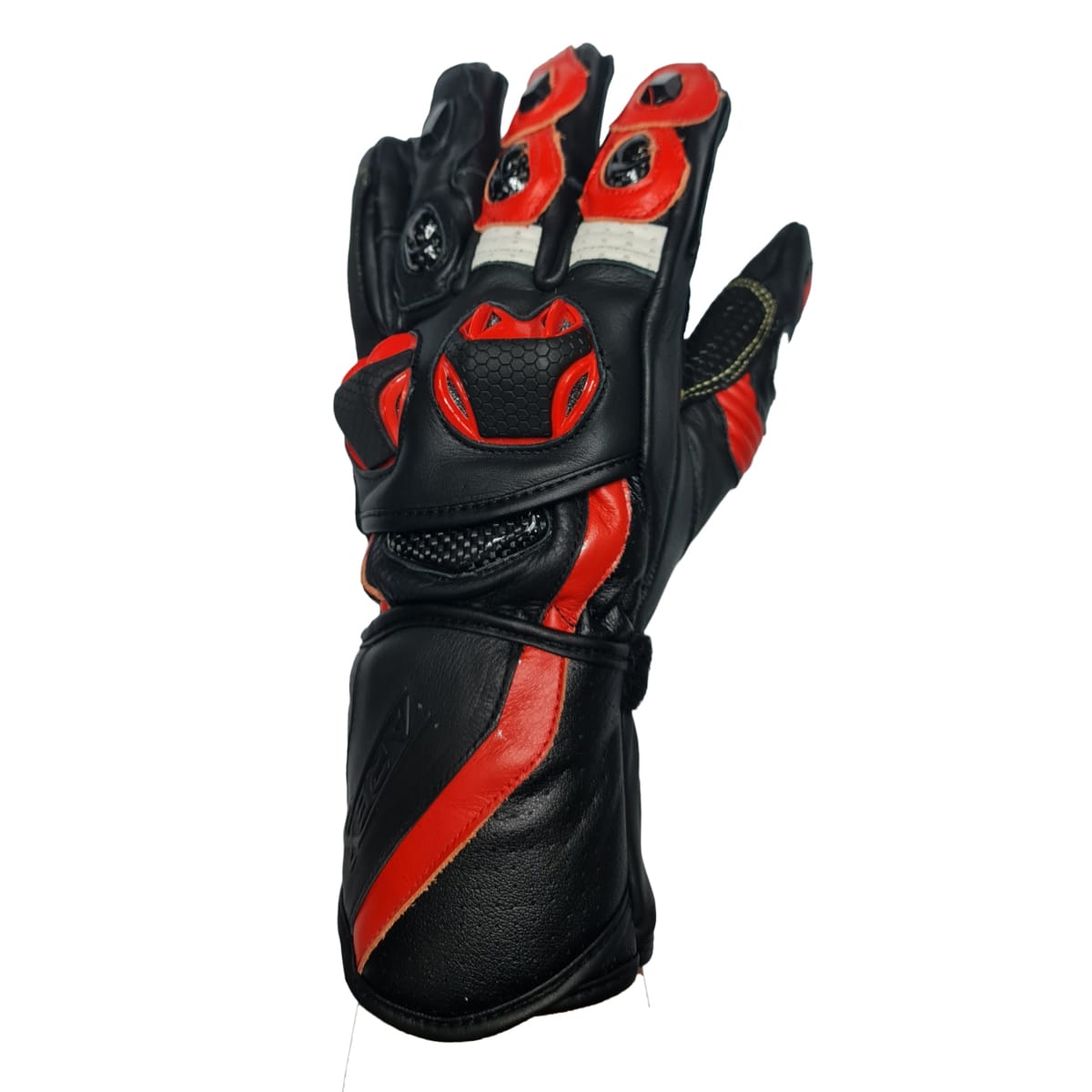 GUANTE AREX SPEED  NEGRO/ROJO2