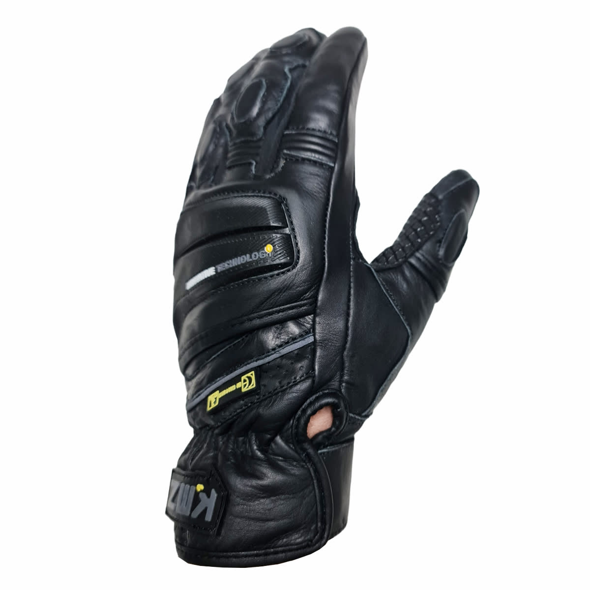 GUANTE CUERO KMZ COMBO FULL NEGRO1