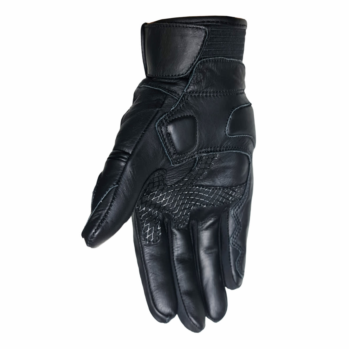 GUANTE CUERO KMZ COMBO FULL NEGRO2