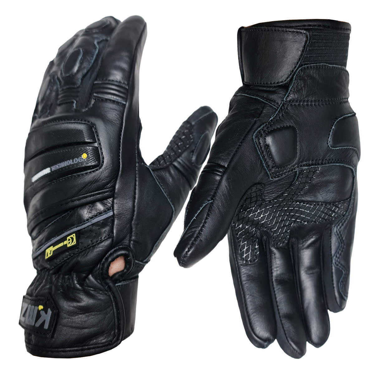 GUANTE CUERO KMZ COMBO FULL NEGRO3