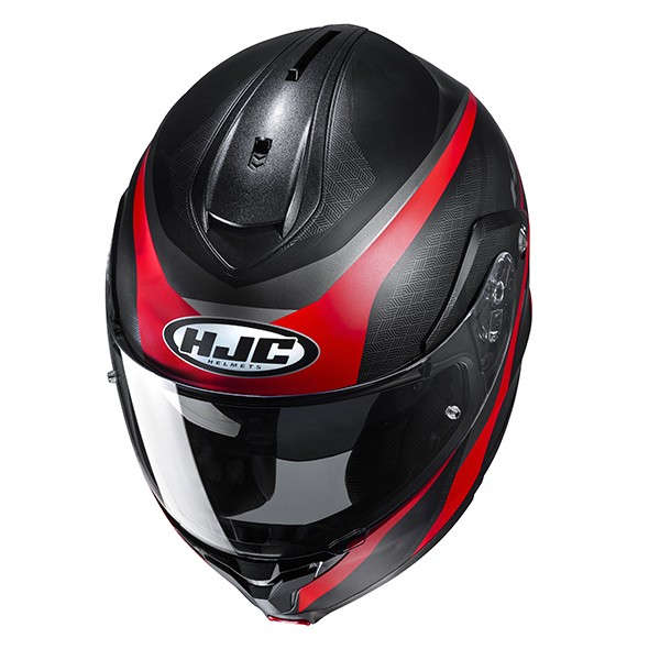 CASCO HJC C91 TALY MC1SF NEGRO ROJO2