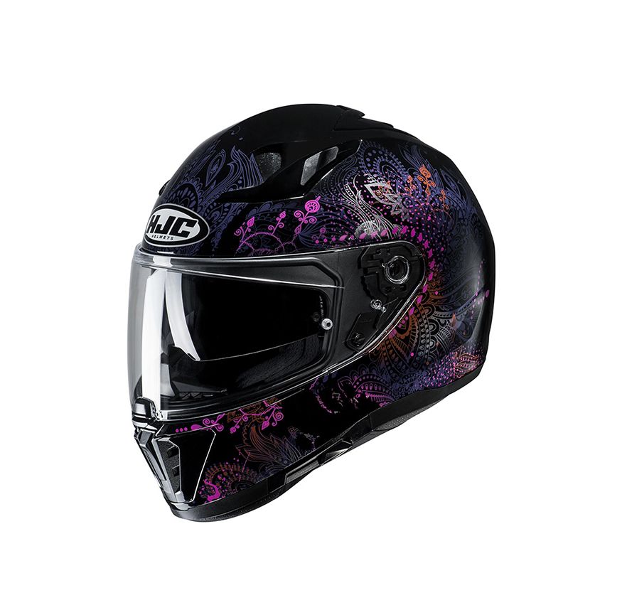 CASCO HJC I70 VAROK NEGRO PURPURA1