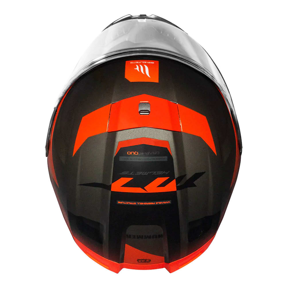 CASCO MT FF114 HUMMER QUO B5 ROJO BRILLO5