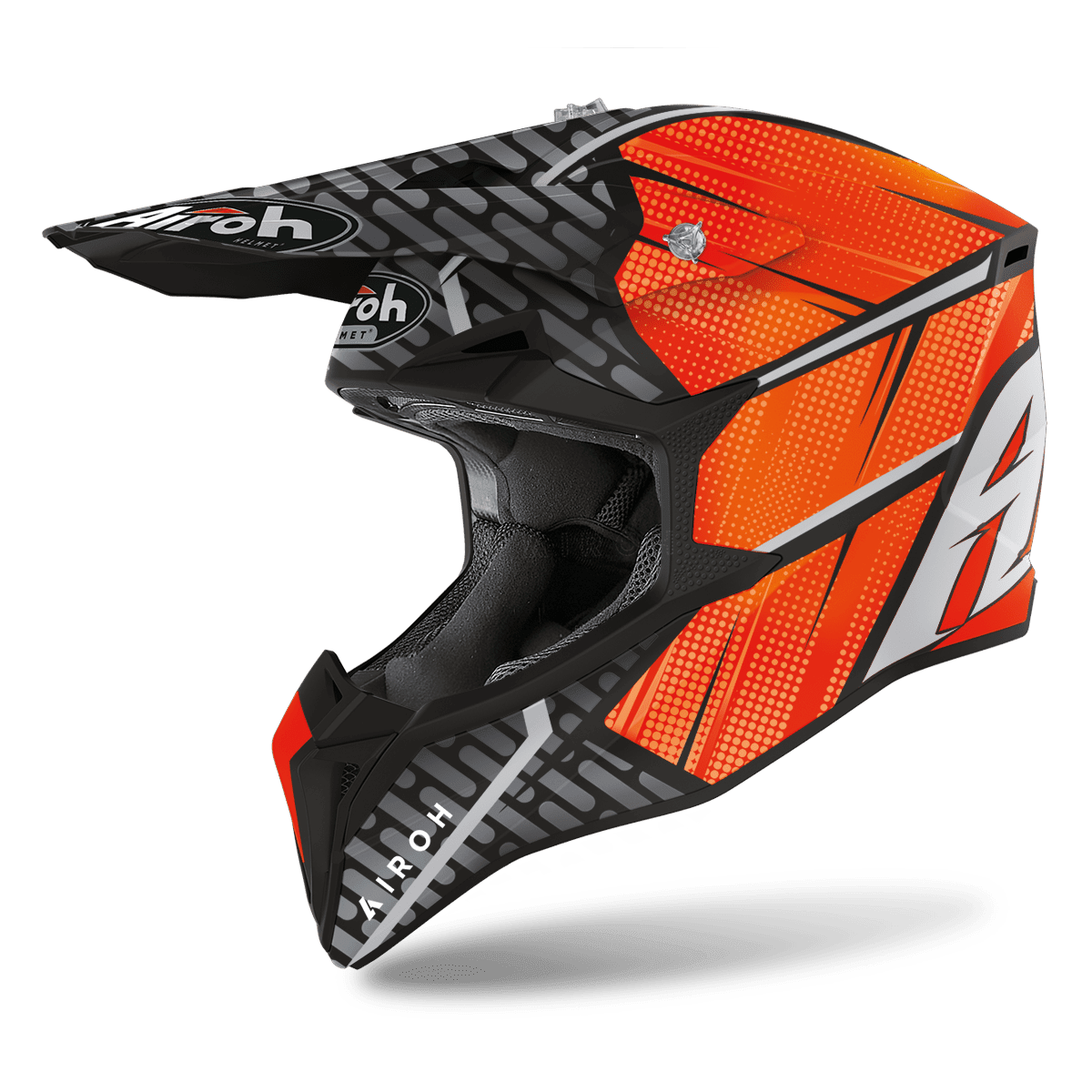 CASCO AIROH WRAAP IDOL NARANJO MATT1