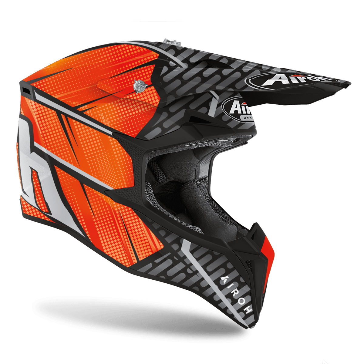 CASCO AIROH WRAAP IDOL NARANJO MATT2